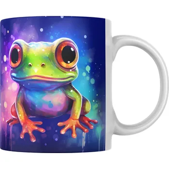 Hrnek 330ml, NEONOVÁ ŽABKA, cena za 1 ks