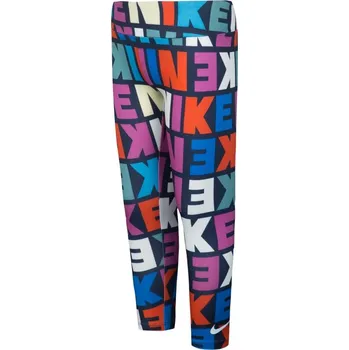 Nike Logo Print Legging Infants Obsidian 4-5 let