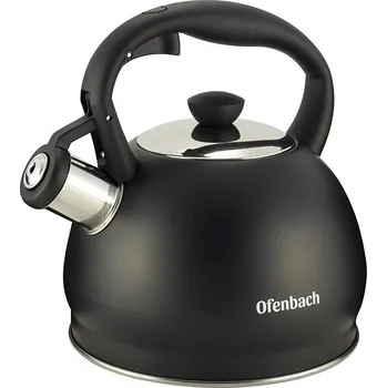 Varná konvice Kamille Čajová konvice nerez 2 l s píšťalkou 100300