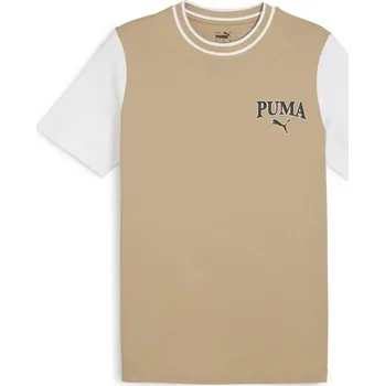 Pánská móda Pánské Tričko s krátkým rukávem PUMA PUMA SQUAD GRAPHIC TEE 67896883 – Hnědá L