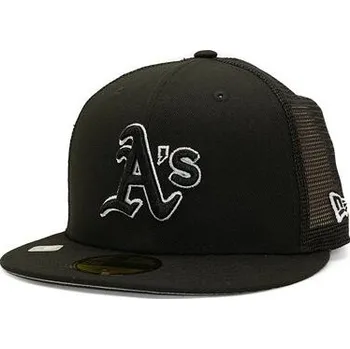 Módní doplněk Kšiltovka New Era 59FIFTY MLB "2022 Batting Practice" Oakland Athletics - Black velikosti fitted caps 7 1/8 (56.8 cm)