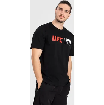 Pánská móda Pánské tričko Venum UFC Classic - Black/Red Velikost: XL