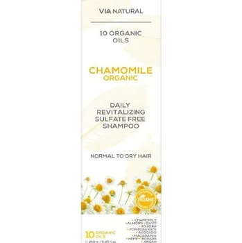 Šampon Revitalizační šampon na vlasy s bio heřmánkem Via natural 250ml