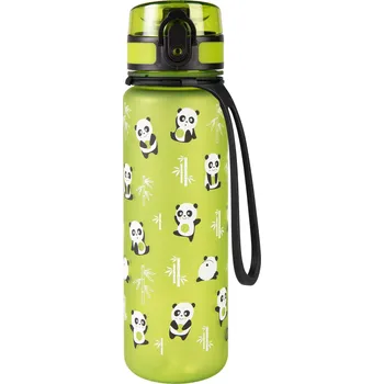 Školní batoh Sportovní láhev na pití - Pandy (zelená) - Albi
