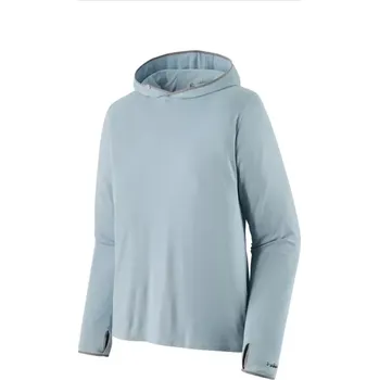 Rybářské oblečení Patagonia Pánské tričko M's Tropic Comfort Natural Hoody, Steam Blue