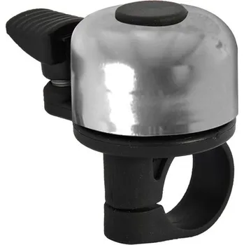 Zvonek na kolo zvonek na kolo MINI ALLOY FLICK, OXFORD (stříbrný plášť)