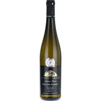 Víno Modrý Sklep Ryzlink Rýnský ps 2019 0,75l