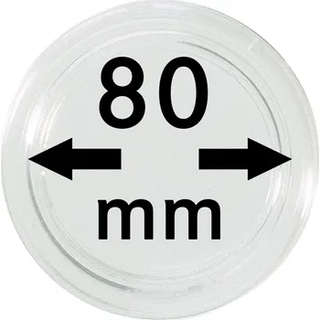 Sběratelství Lindner Bublinky na investiční mince Vnitřní průměr: 80 mm