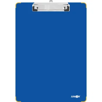 Podložka pro psaní s klipem PVC/A4, modrá