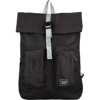 Městský batoh Moderní studentský batoh Jebediah, černá