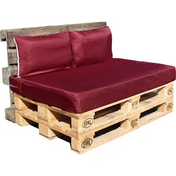 Podsedák Cappa Garden Polstr na paletový nábytek s&nbsp;polštáři Simple Brown