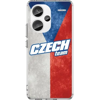 Pouzdro na mobilní telefon Kryt Xiaomi Redmi Note 13 Pro+ 5G Image pevný Czech Team (obal neboli pouzdro na Xiaomi Redmi Note 13 Pro+ 5G)
