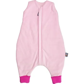 Kojenecký overall Kaarsgaren Spací pytel s nožičkami 80 cm růžový plyš