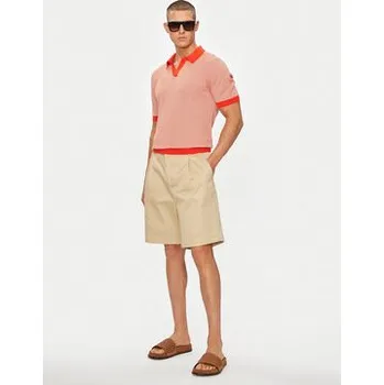 Pánské oblečení United Colors Of Benetton Šortky z materiálu 4HA9U900S Béžová Regular Fit 54