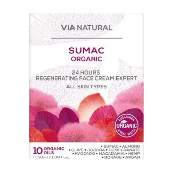 Péče o ruce Regenerační pleťovový krém s bio sumachem Via natural 50ml