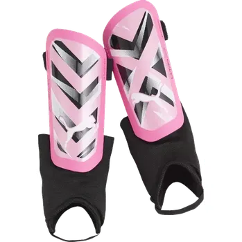Fotbalový chránič Fotbalové chrániče holení Puma Ultra Light Ankle růžové