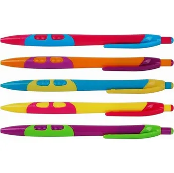 Kuličkové pero Happy mix barev