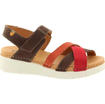 Dámské sandále JUNGLA Dámské kožené sandály 8182-FERRARI-255 Velikost 38