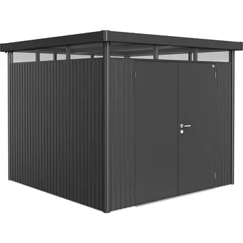 Zahradní domek Biohort Zahradní domek BIOHORT Highline H4 duo 275 × 275 cm (tmavě šedá metalíza)