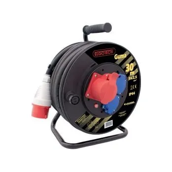 elektrický kabel ELGOTECH Prodl.přívod 230V 3x zás. s bub.25m IP44 20500292