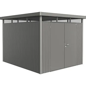 Zahradní domek Biohort Zahradní domek BIOHORT Highline H5 duo 275 × 315 cm (šedý křemen metalíza)