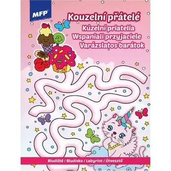 Sešit Omalovánky - Bludiště Kouzelní přátelé 210x276/32s A4