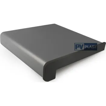 Parapet Pvplast vnitřní dřevotřískový parapet antracit š. 580 mm