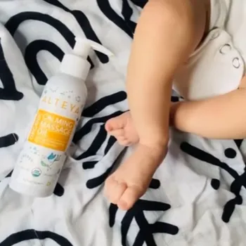 Masážní přípravek Dětský masážní olej Alteya Organics 110 ml