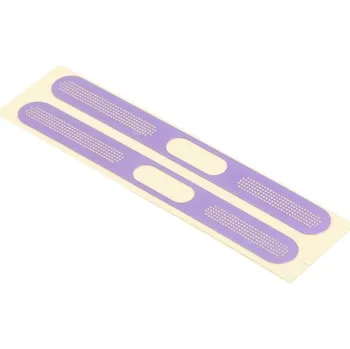 Ochranná samolepka pro Apple iPhone 12 / 13 / 14 / 15 - na ochranu mřížky reproduktoru - fialová