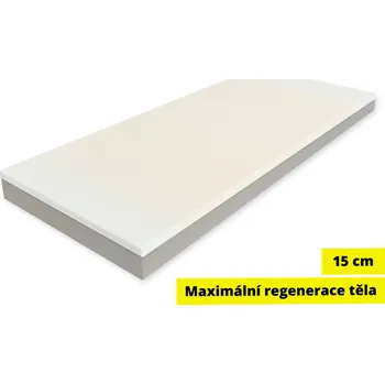 Matrace Super15 Memory 200x90cm (Špičková 15 cm matrace, se skvělým komfortem paměťové pěny. Doprava zdarma)