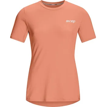 Dámské tričko CEP běžecké tričko s krátkým rukávem - dámské -lososová Velikost: M