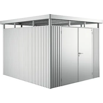 Zahradní domek Biohort Zahradní domek BIOHORT Highline H5 duo 275 × 315 cm (stříbrná metalíza)