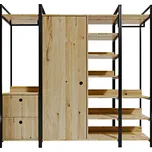 Kalune design Otevřená šatní skříň OKAN