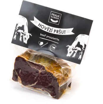 uzenina PRAVÁ KLOBÁSA Hovězí pršut 250 g