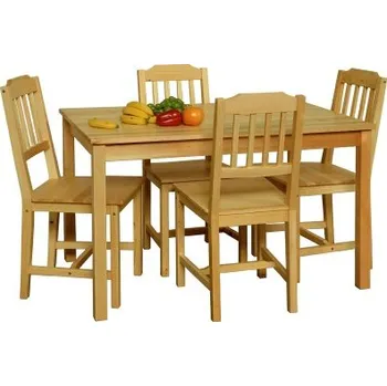 Jídelní set Jídelní sestava 1+4 8849 borovice