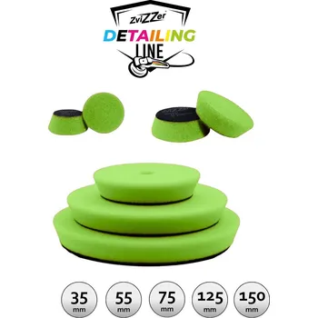 Autolak ZviZZer Thermo Pad Ultra Soft - zelené jemné finišovací leštící kotouče Na průměr unašeče: 35 mm