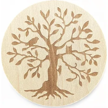 JarisWood Podtácek - Strom života Krabička: Bez krabičky