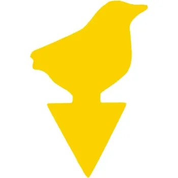 Přípravek proti hmyzu Žluté lepivé desky na hmyz do zahrady, 10 ks | lapače hmyzu - Pták,10ks