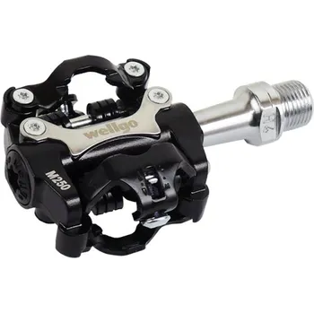 Pedál na kolo pedály WELLGO M250 SPD ložis. oboustrané černé