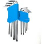 TORX klíče s otvorem, T10-T50, sada 9 ks, Tagred TA1045
