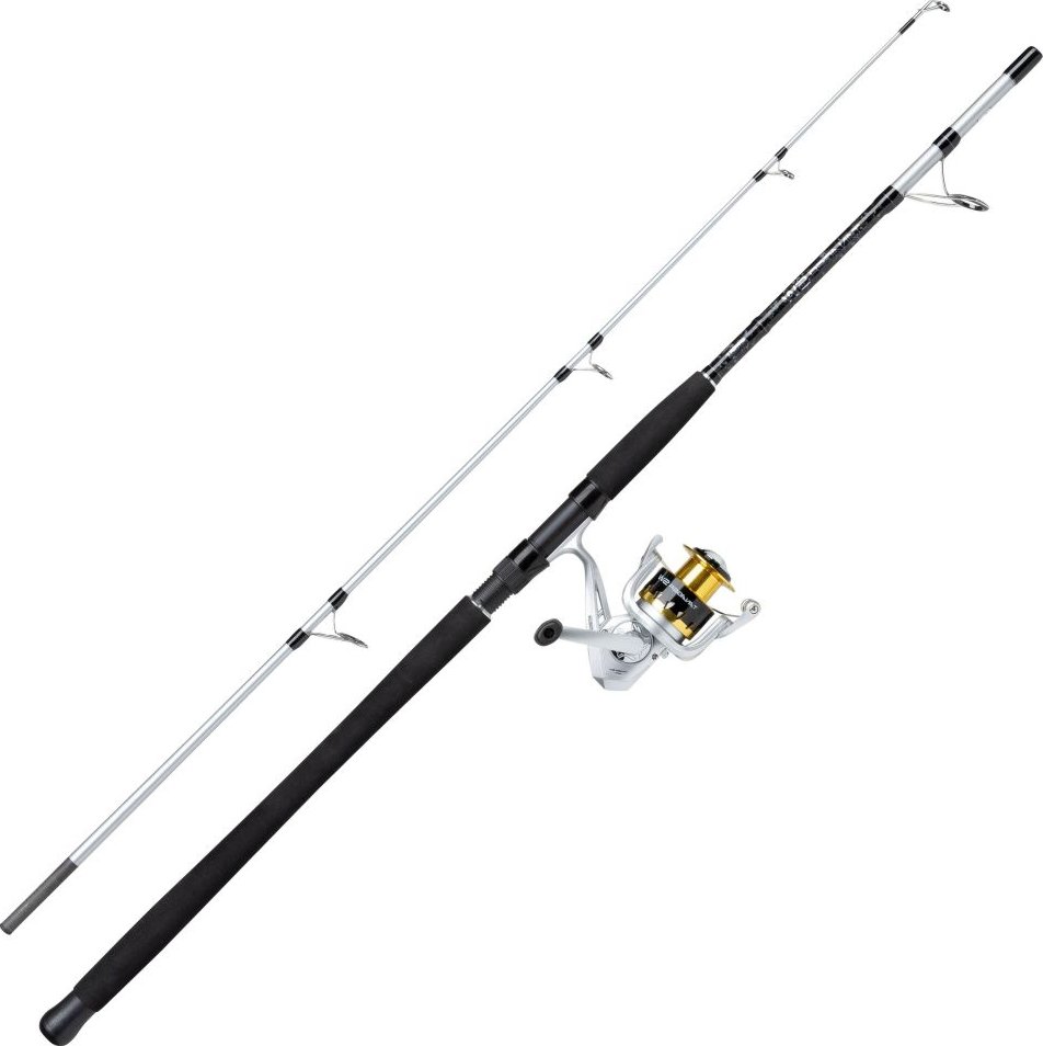 Sumcový a mořský prut s navijákem Mitchell Tanager 2 SW Boat 2,10m 100-300g
