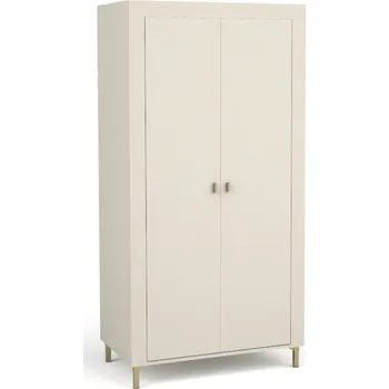 Šatní skříň DOLMAR Šatní skříň - MOSSA MO1, kašmír/dub whisky