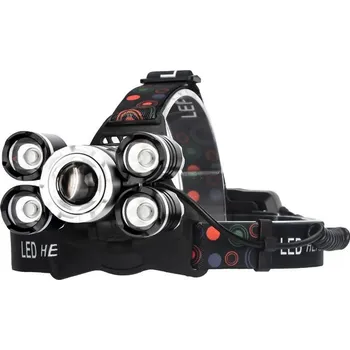 Čelovka GOTEL L76C 5X CREE LED SVĚTLOMET