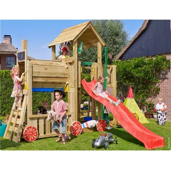 Dětské hřiště Hřiště Mansion s modulem Train Jungle Gym