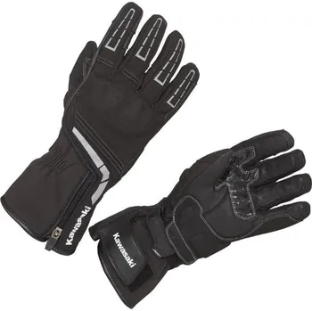 Moto rukavice KAWASAKI OBLEČENÍ Dámské rukavice na motorku Kawasaki KOBLENZ - Velikost M