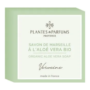Mýdlo PLANTES & PARFUMS de Provence PLANTES ET PARFUMS Tuhé mýdlo Verbena s Aloe Vera BIO 100g