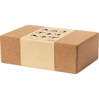 podložka na cvičení Svarga korková kostka na jógu 5 Pravá strana, 30 x 60 Tampontisk, 1 barva