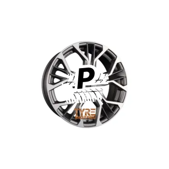 Alu kolo GMP Italia MATISSE Matt Anthracite Diamond 7.50 x 18 ET 20 4x108