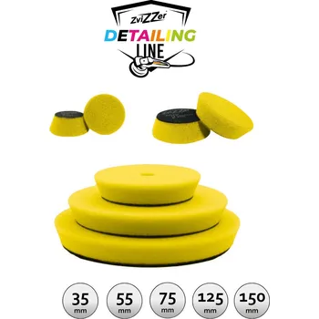 Autolak ZviZZer Thermo Pad Soft - žluté finišovací leštící kotouče Na průměr unašeče: 35 mm
