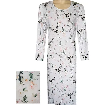 Dámské noční prádlo Dámská Noční Košile FOLTÝN DKHL 232 Velikost: 3XL, Materiál: Dlouhý rukáv